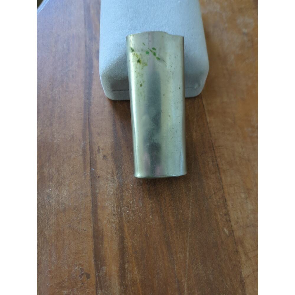 Vintage Taxco 925 Sterling Silver And Malachite Lighter Case Holder - Picture 3 of 5